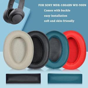 소니 MDR-100ABN WH-H900N 헤드폰 교체용 이어패드 쿠션 컵 커버 귀마개 1 쌍