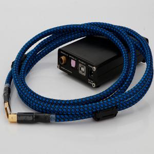 DAC 프린터용 편조 금도금 USB 케이블 오디오 USB 케이블 고속 전송 하이파이 4N OFC USB2.0 A to B