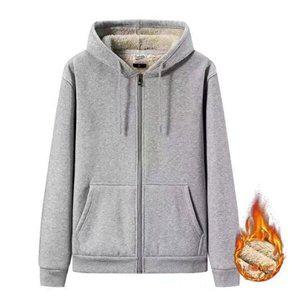 [엄지척]남성 데일리 봄 가을 겨울 기본 기모 후드 집업 자켓
