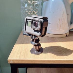 테이블 액션캠 부착 거치대 유리 창문 거울 영상 CCTV