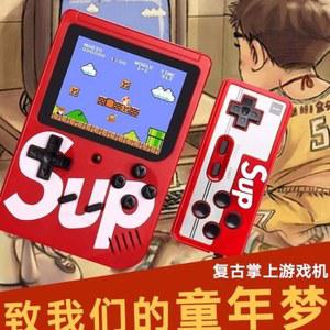 Super 미니 핸드 헬드 게임 콘솔 슈퍼 고속 레트로 홈 400 in 1 HD 컬러 스크린 3 인치 화면 긴 배터리 수명 선물