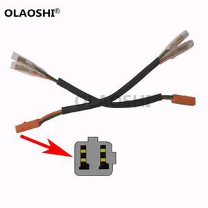 바이크 오토바이 12V 방향 지시등 배선 커넥터 와이어 어댑터 가와사키 닌자 ZR750 ZR800 ZR1000