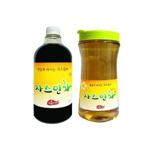 홍치마 대용량 자스민차 원액 중국집 중식당 음료 고농축 액상차 다홍치마 1000ml