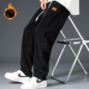 코듀로이 남성 일자핏 기모안감 바지 데일리 (3eae5)