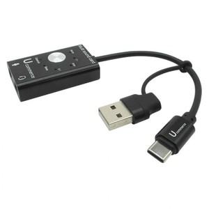 7.1CH USB사운드카드 헤드셋 5.1 C타입 외장형 마이크