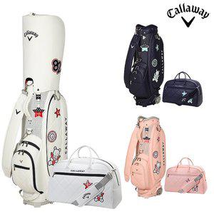 [캘러웨이] 정품 캘리 바퀴형 캐디백 보스턴백 백세트 Calley 2025 (여성용)