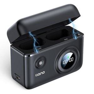 llano EN-EL15 Dual Battery Fast Charger for Nikon EN-EL15A EN-EL15B EN-EL15C Z8 D7500 Z6II D850 D750 Z6 ZF D7200 D7100 D7000 D500 Z7II Z7 Z5 D610 D600 D800 D800E D810 D810A P520 P530 V1