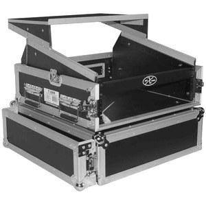 Pro-X Prox T-2MRLT 2U 랙 x 10U 탑 믹서 DJ 콤보 비행 케이스, 노트북 선반 MK2