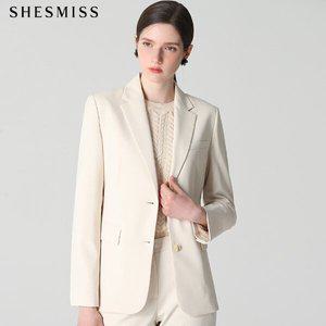 [쉬즈미스]SHESMISS)] 미니멀 투버튼 베이직 재킷 (택가격 328000원)