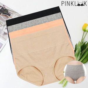 [핑크룩]파워 똥배 순면 뱃살보정 복대여성팬티4종SET_P322112030