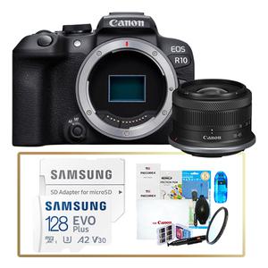 캐논 EOS R10 18-45mm KIT 미러리스 128GB 고급11종풀패키지 정품등록이벤트