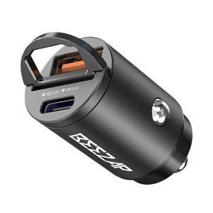 비잽 듀얼 30W 차량용 매립형 초미니 PD 3.0 QC PPS 지원 시거잭 충전기