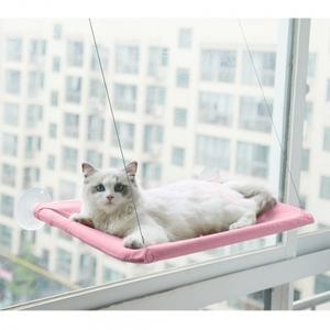윈도우 타워 고양이 묘뚱냥이 반려 캣 선반 고양이윈도우침대 해먹(핑크) 공간활용 침대