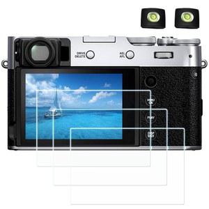 후지필름 X100VI X100V X-T4 X-E4와 호환되는 PCTC 화면 보호기, 0.3mm 고화질 9H 경도 강화 유리 커버, 기포 방지 설치가 쉬운 [3팩]