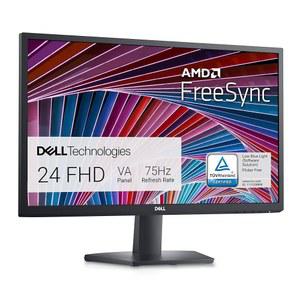 DELL SE2422HX 모니터 24인치 FHD(1920 X 1080) 16:9 비율, 컴포트뷰(TUV 인증), 75HZ 주사율, 1,670만 색상, 3H 경도의 안티 글레어 스크린, AMD 프리싱크 블랙