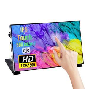 GEEKPI 7인치 라즈베리 파이용 정전식 터치스크린, 듀얼 스피커가 장착된 1024X600 IPS LCD 디스플레이, 파이 5용 HDMI 휴대용 모니터 /PI 4B+ /3B+ /3B+ /ZERO /400, WIN11 /10 /8 /7, 무료 드라이버