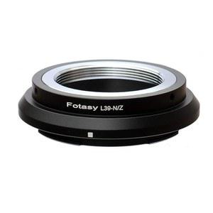 포토시 조절식 라이카 M39 렌즈-니코 Z 마운트 어댑터, 39mm LTM 렌즈에 적합하며 니콘 미러리스 카메라 Z5 Z30 Z6 Z7 II Z9 ZFC와 호환됩니다
