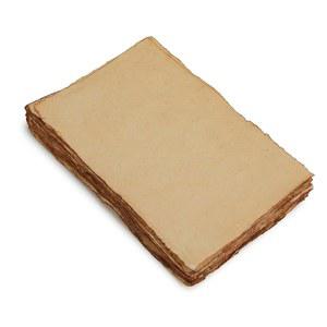 파우스타 코튼 수제 빈티지 텍스처 종이 75매(150 GSM) 8.3 X 5.8인치(A5), 고급스러운 이집트 종이, 스케치, 드로잉, 초대장, 혼합 미디어
