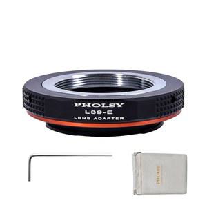 라이카 M39 L39 LTM 39MM 렌즈와 호환되는 PHOLSY 렌즈 마운트 어댑터, 소니 호환 A1, A9, A7S, A7R, A7C, A6600, A6500, A6400, A6300, A6100, A6000, A5100, NEX 7 /6 /5