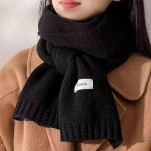 [BZJLNMPB_51CC]데일리 여자 짧은 목도리 베이직