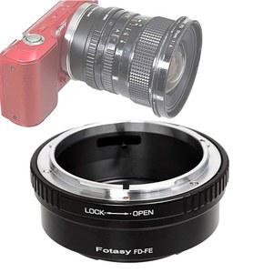 FOTASY FD 렌즈에서 E 마운트 어댑터, 캐논 호환 마운트, E까지, 소니 미러리스 A7R A7S II III IV A9 A7C 알파 1 A6600 A6500 A6300 A6100 A5000 A3500 ZV E10과 호환됩니다