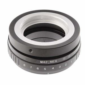 M42 마운트 렌즈용 틸트 시프트 360 회전 렌즈 어댑터 소니 호환 E NEX F3 A6000 A6100 A6300 A6400 A6500 A5000 A5100 A3500 A3000 알파 A7R A7S II III IV A9 DSLR 카메라와 호환됩니다