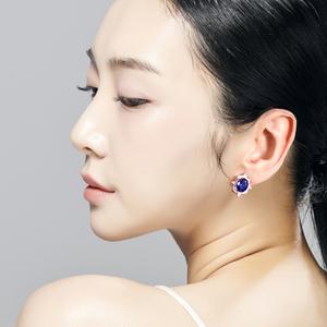 오엘라 사파이어 목걸이 귀걸이 전문 세공사 핸드메이드 공법 주얼리세트