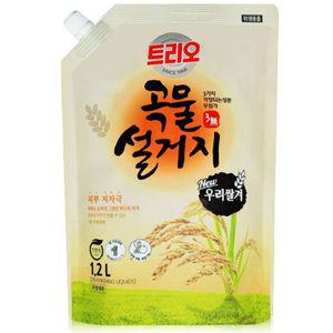 트리오 곡물설거지 1200ml 쌀겨