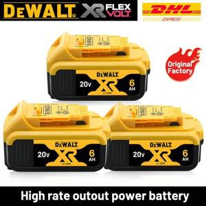 정품 Dewalt 배터리 충전식 리튬 이온 배터리 DCB115 DCB118 Dewalt 도구 배터리 Dewalt DCB1104 충전기 20