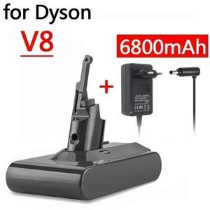 다이슨 SV10 216V 충전식 배터리 다이슨 V8 앱솔루트 플러피 동물 리튬 이온 진공 청소기 충전기