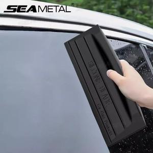 SEAMETAL 실리콘 스크레이퍼, 핸디 스퀴지, 세차, 창문 와이퍼, 건조 블레이드, 스크래치 없는 랩 도구, 스