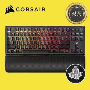 [국내정품] 커세어 K70 RGB CORE TKL 텐키리스 무선 게이밍 기계식키보드 저소음 은축