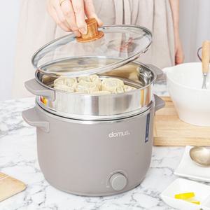 3L 미니 스텐 내솥 멀티쿠커 멀티포트 전기냄비 요리냄비 찜기 분리찜판 간편세척