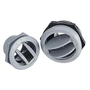 60/75mm 라운드 자동차 RV ATV A/C 벤트 공기 배출구 ABS 회전 에어컨 용 내부