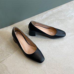 [소보제화]레오나 베이직 펌프스 미들힐 5cm