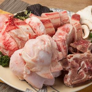 [서가한우] 우족 2kg+잡뼈2kg+스지200g