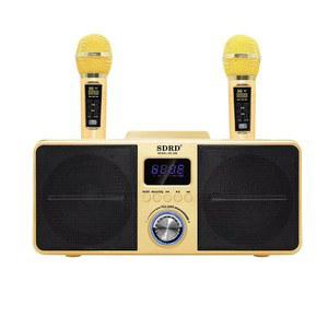 SDRD SD309 가정용 노래방 블루투스 가라오케 투인원 스피커 노래방기계