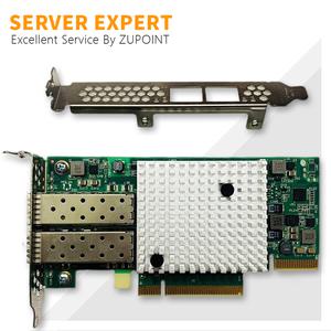 Solarflare 7500 네트워크 인터페이스 컨트롤러 듀얼 포트 10GbE SFP  PCIe 이더넷 어댑터 SFN7122F SFC912
