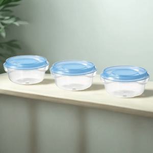 프루타 이케아 투명 블루 식품 보관용기 70ml