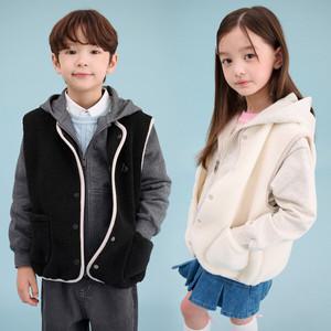 [BEANPOLE KIDS] 25SS 후드 집업 보아 조끼 세트 (2종 택1)