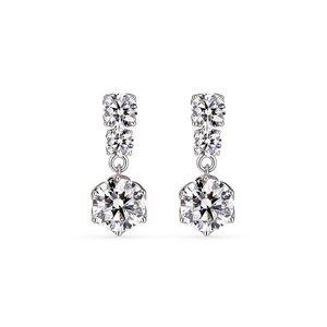 [도로시][SSG단독][도로시] 18k 글로리아 랩 다이아몬드 드롭 귀걸이(감별서동봉)