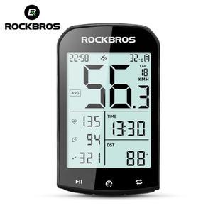 자전거 속도계 무선 GPS 기능 ROCKBROS M1 컴퓨터 블루투스 5.0 ANT MTB 도로 Ciclismo Garmin Zwift 용