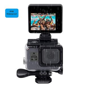IP 68 방수 스크린 2.0 인치 셀카 LCD 스크린 고프로 히어로 9 8 7 6 DJI Insta360 EKEN YI 캐논 호환 소니