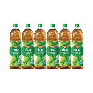 델몬트 매실 주스 1.5L x 6pet