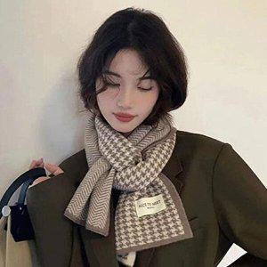 [셀러허브 패션][JHQRMMVH_4B]커플 패션 패션목도리 격자 두꺼운 예쁜 겨울