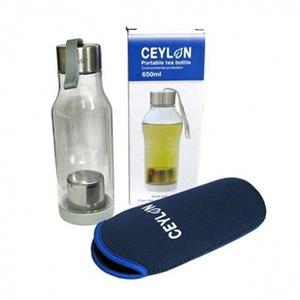 물통 물병 녹차 휴대용 물병 티보틀 650ml 텀블러