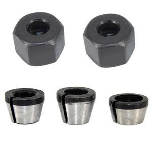 5 개/대 6mm 6.35mm 8mm 콜렛 척 어댑터 조각 트리밍 기계 트리머 전기 라우터 비트 콜레트