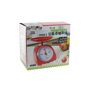 제이오마켓 주방용 베이킹용 주방 저울 계량저울 2KG