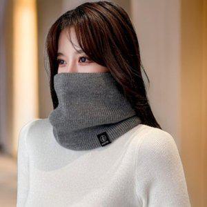 [신세계라이브쇼핑][옷자락] 남자 목도리 안감 니트 심플 퍼 넥워머