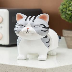 테이블 티슈 홀더 캐릭터 케이스 식탁 주방 귀여운 고양이 리버스